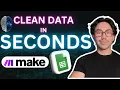 How to Automate Duplicate Detection in Google Sheets No Code Make com Data Sanitization