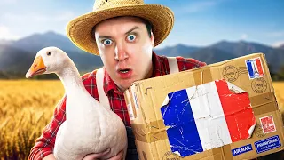 Паёк за 100 Евро?! Пробую ИРП Франции с фуа-гра и вином