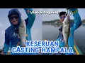 Download Lagu VLOG KESERUAN MANCING CASTING IKAN HAMPALA DI WADUK SAGULING😘😘