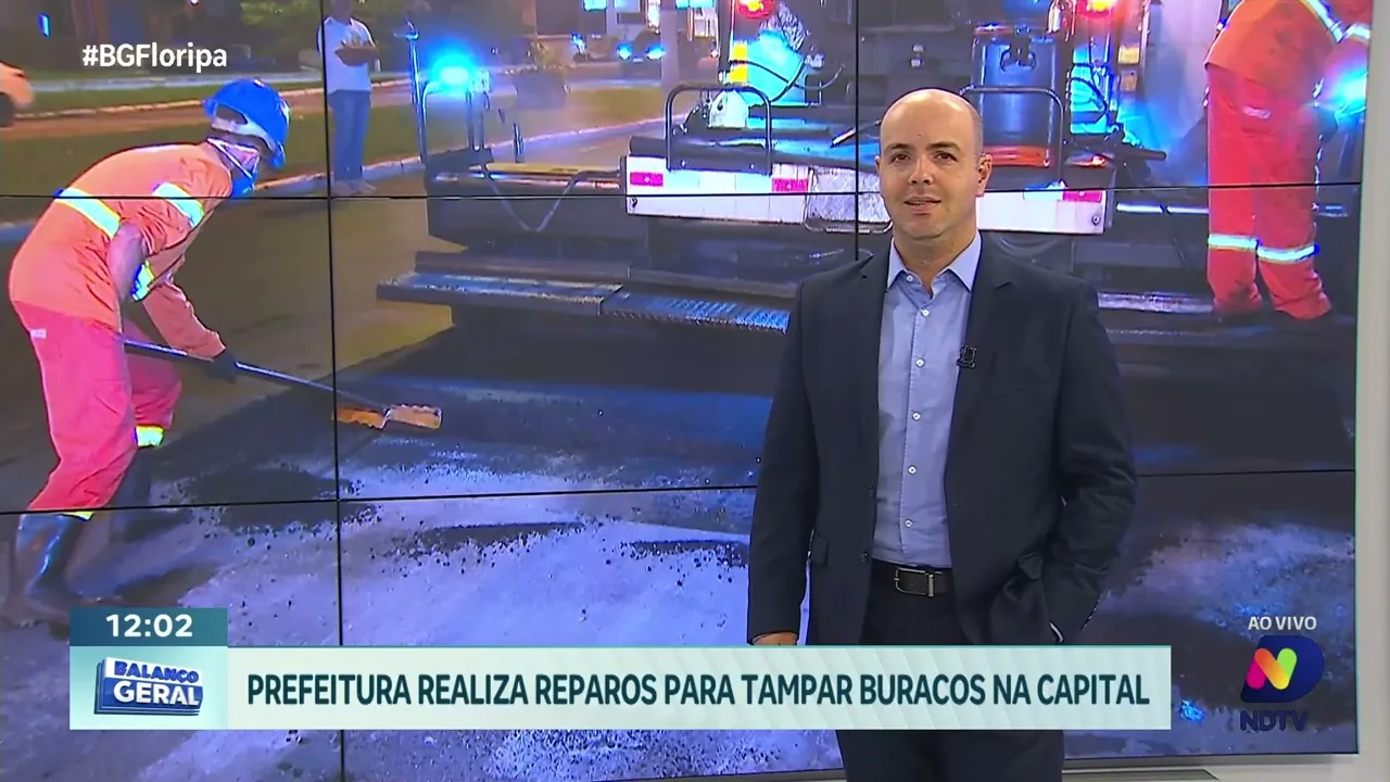 Chuvas deixam sequelas: Prefeitura de Florianópolis intensifica reparos em ruas esburacadas