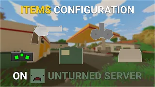 All Items Settings in Config json on Unturned Server
