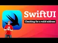 iOS 15 Checking for a valid address - Cupcake Corner SwiftUI Tutorial