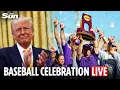 LIVE: President Trump honours 2025 NCAA LSU champions at White House
