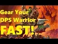 Gear Your DPS Warrior FAST A simplified gearing guide for smashy warriors