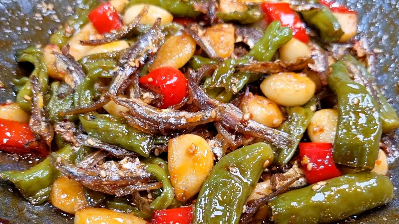 꽈리고추 마늘조림