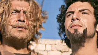 مبارزة الظاهر بيبرس و قطز أمام الملك في القاهرة أقوى حكايا الدراما باسل خياط 