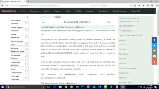 Explain DelayQueue in Java Concurrent collections javapedia net