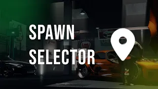 FiveM Spawn Selector Interface