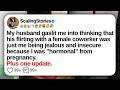 Download Lagu My Husband Gaslit Me into Thinking That His Flirting with a Female Coworker Was | Reddit Updates