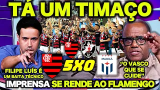 OS ANTIS JÁ ESTÃO EM CHOQUE COM O FLAMENGO ! "O VASCO QUE SE CUIDE ! O FLAMENGO VAI ATROPELAR !"