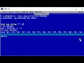 QBASIC program to display only consonant after removing the vowel letters