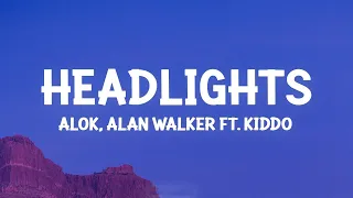 Alok Alan Walker Headlights Lyrics Ft KIDDO 1 Hour Version 
