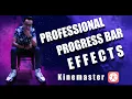 How to make a Professional Progress Bar using Kinemaster Boss Aga Tv