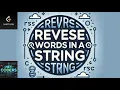 151 Reverse Words in a String Leetcode Interview Question