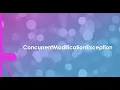 Java Tutorial on java util ConcurrentModificationException part 2 ConcurrentModification 2