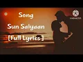 Download Lagu Sun Saiyaan - / Masroor Fateh Ali Khan _/With Full Lyrics Song_Zee Music ______