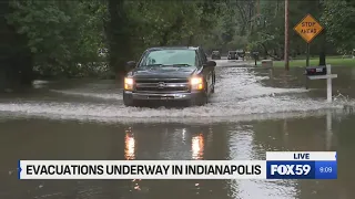 Ravenswood neighborhood in Indianapolis evacuated
