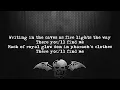 Download Lagu Avenged Sevenfold - Cosmic [Lyrics Video]