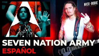 ⚽¿Cómo sonaría SEVEN NATION ARMY - THE WHITE STRIPES en Español?