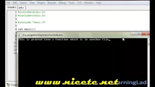 include Pre Processor Directive with C Programming Tutorial