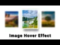 CSS Image Blur Hover Effect Using Pure CSS CSS Card CSS Images