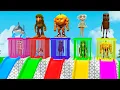 Download Lagu Long Slide Game With Cow Elephant Gorilla Hippopotamus Tiger - 3d Animal Game - Funny 3d Animals