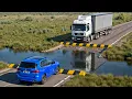 Download Lagu Cars vs Deep Water Speed Bump in BeamNG.Drive 2025!