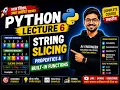 Python Tutorial in Marathi Lecture 6 String Slicing Properties Built-in Functions