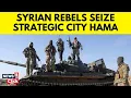 Syrian Rebels Advance In Hama After Taking Aleppo Forcing Thousands To Flee The Area N18G