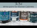 Best WHITE PAINT for Kitchen Cabinets - 4 product tested
