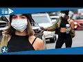 Olivia Culpo shows off her incredibly toned abs in a crop top as she picks up a post-workout coffee