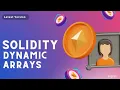 Dynamic Arrays In Solidity Part - 20 Solidity Course Code Eater