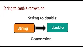 String to double conversion in java Convert String to double in Java