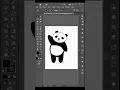 How to Make Panda Cartoon in adobe illustrator