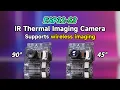 ESP32-S3 IR Thermal Imaging Camera Module Type-C Port 80 62 Pixels Options for 45 90 FOV