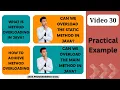 What is method overloading in java with example Can we overload main method in java
