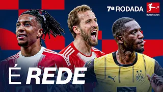 É REDE | OS GOLS DA 7ª RODADA DA BUNDESLIGA