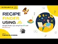 Build a Recipe Finder App using JavaScript JavaScript Tutorials for Beginners