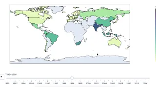 Choropleth vis with Plotly Express