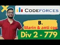B Marin and Anti-coprime Permutation Level B Codeforces Round 779 Division 2 Div 2 Hindi
