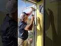 Wind caught your storm door Simple bent hinge fix Right tools optional