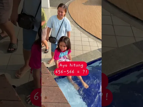Giliran Maria berenang #dailyvlog