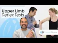 Upper Limb Reflex Tests including Babinski and Clonus Clinical Physio