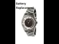 Marc Jacobs watch Battery Replacement