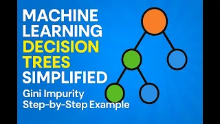 Machine Learning Decision Trees Simplified Gini Impurity Step-by-Step Example