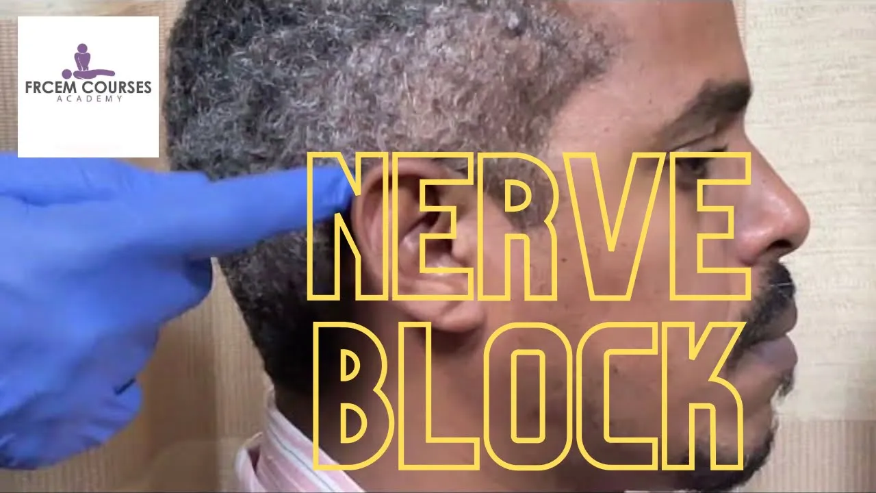 MRCEM OSCE: Nerve block (2)