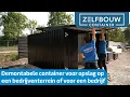Download Lagu Demontabele container voor opslag op een bedrijventerrein of voor een bedrijf