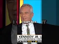 RFK Jr REVEALS details about his VOICE DISORDER
