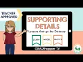 How to Identify Supporting Details in Paragraphs