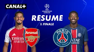 Le résumé d'Arsenal / PSG - Ligue des champions 2024-25 (1/2 finale aller)